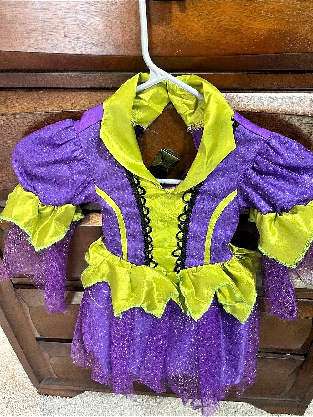 Purple & Yellow Halloween Costume